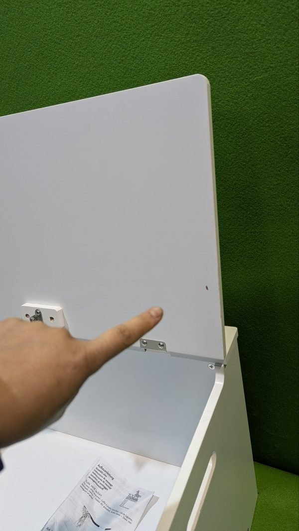 Pinolino caja de juguetes para niños tapa con compuerta - Imagen 11
