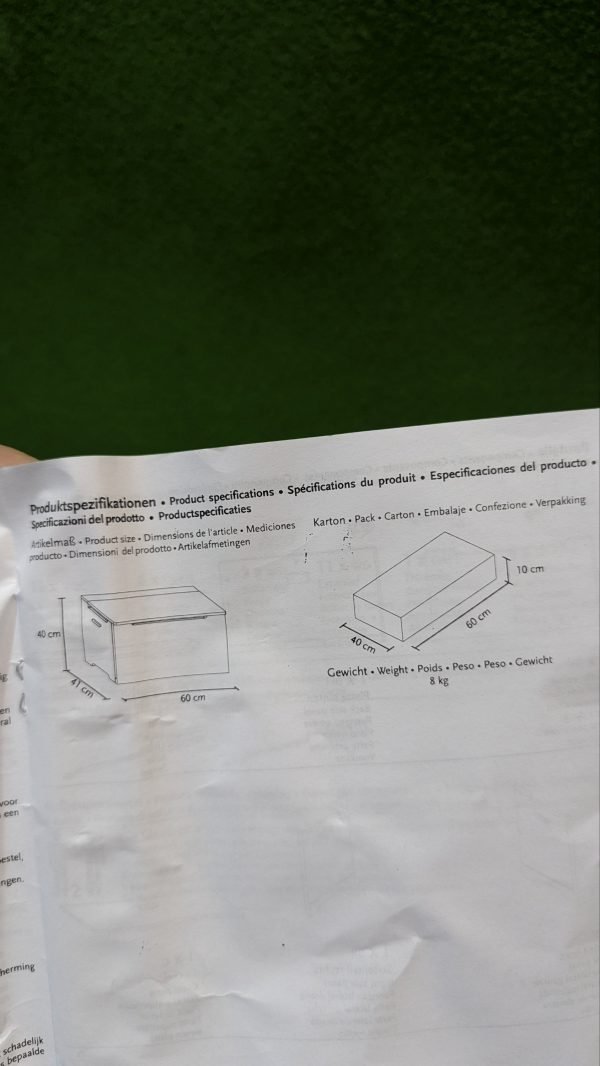 Pinolino caja de juguetes para niños tapa con compuerta - Imagen 16