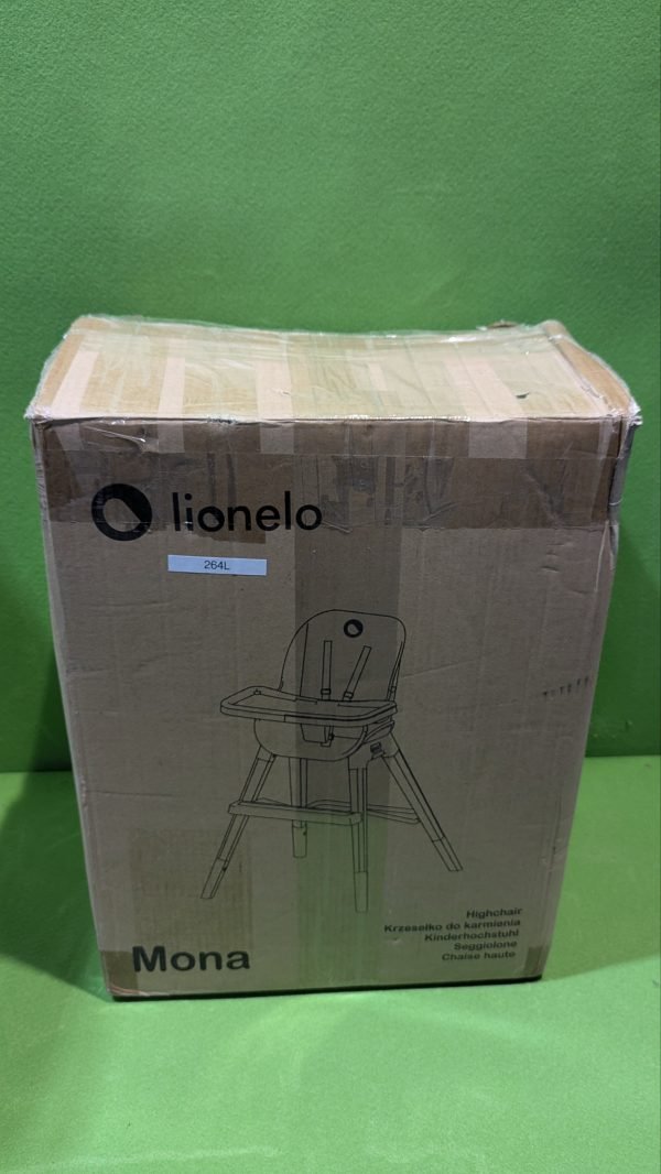 LIONELO Mona trona para bebés 4 en 1 carga de hasta 15 kg / 25 kg / 75 kg (Grey) - Imagen 13
