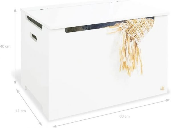 Pinolino caja de juguetes para niños tapa con compuerta - Imagen 2