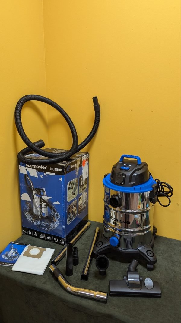 Vacmaster Aspirador en seco y húmedo1500W 30L - Imagen 2