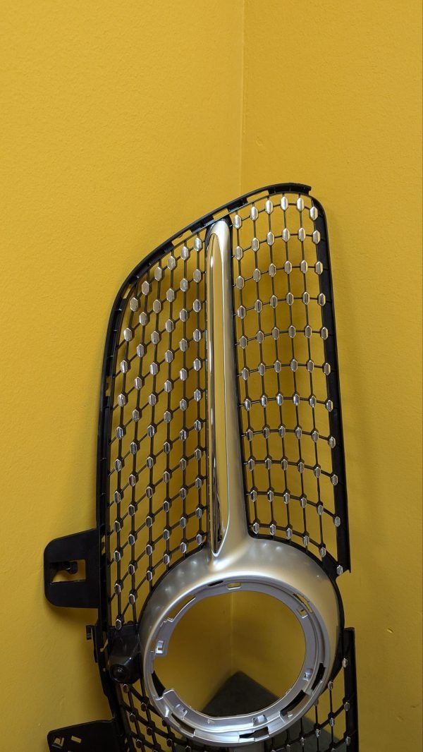 Parrilla delantera superior estilo diamante cromado Para Mercedes Benz - Imagen 11
