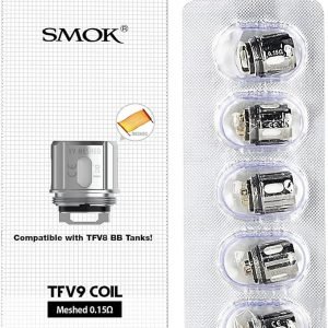 SMOK TFV9 Coil 0.15ohm Mesh Coil para TFV9 Tank