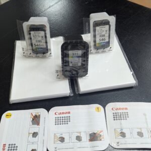 Cartucho de tinta original Canon CL 546XL, CL546 Y CL 511 + 100 Papel Fotográfico