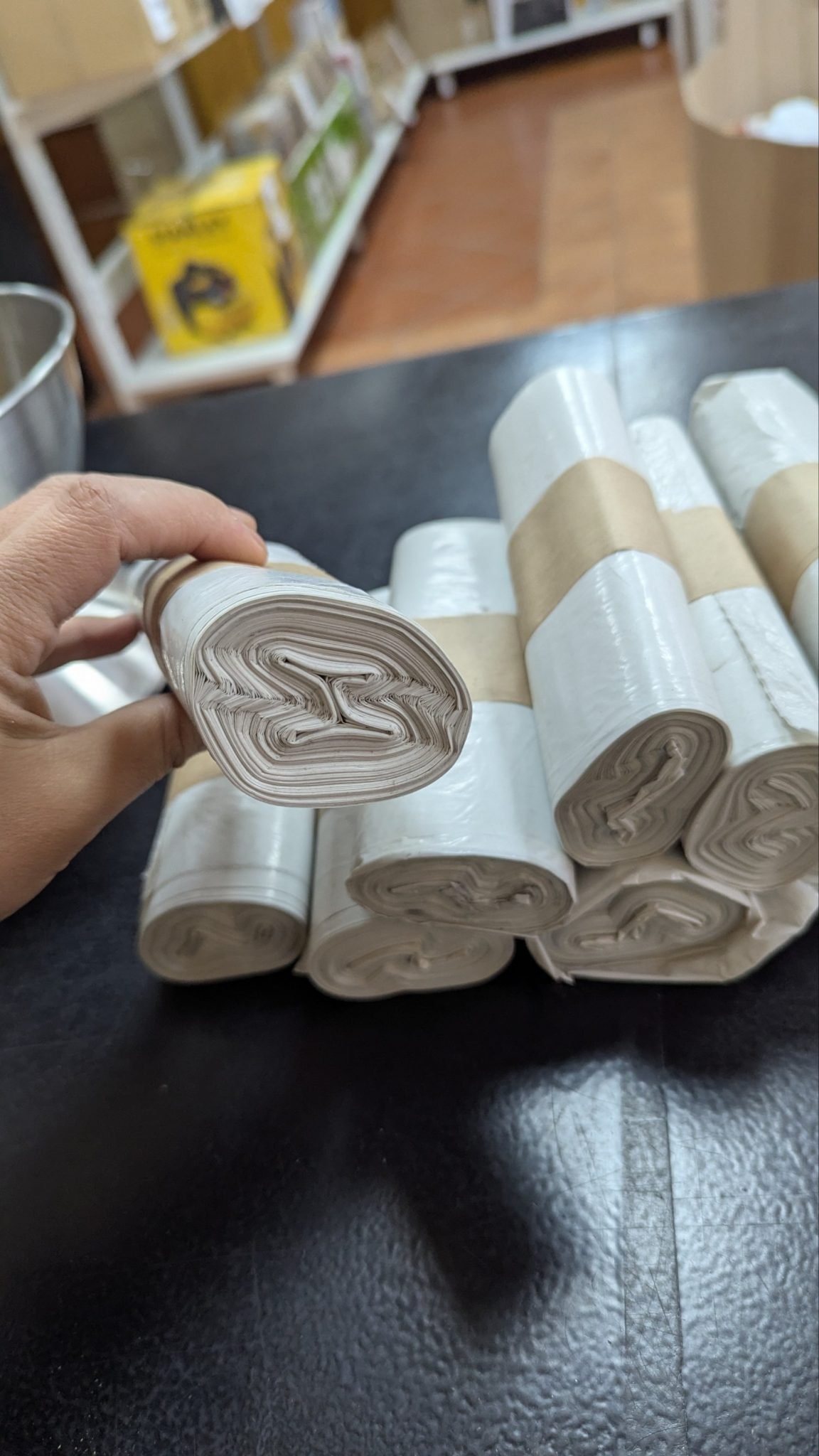 Bolsa de plástico de Basura de 15 litros (sin asa)