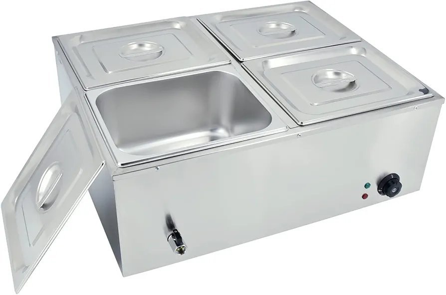 Calentador de alimentos eléctrico para Buffet CON TARA