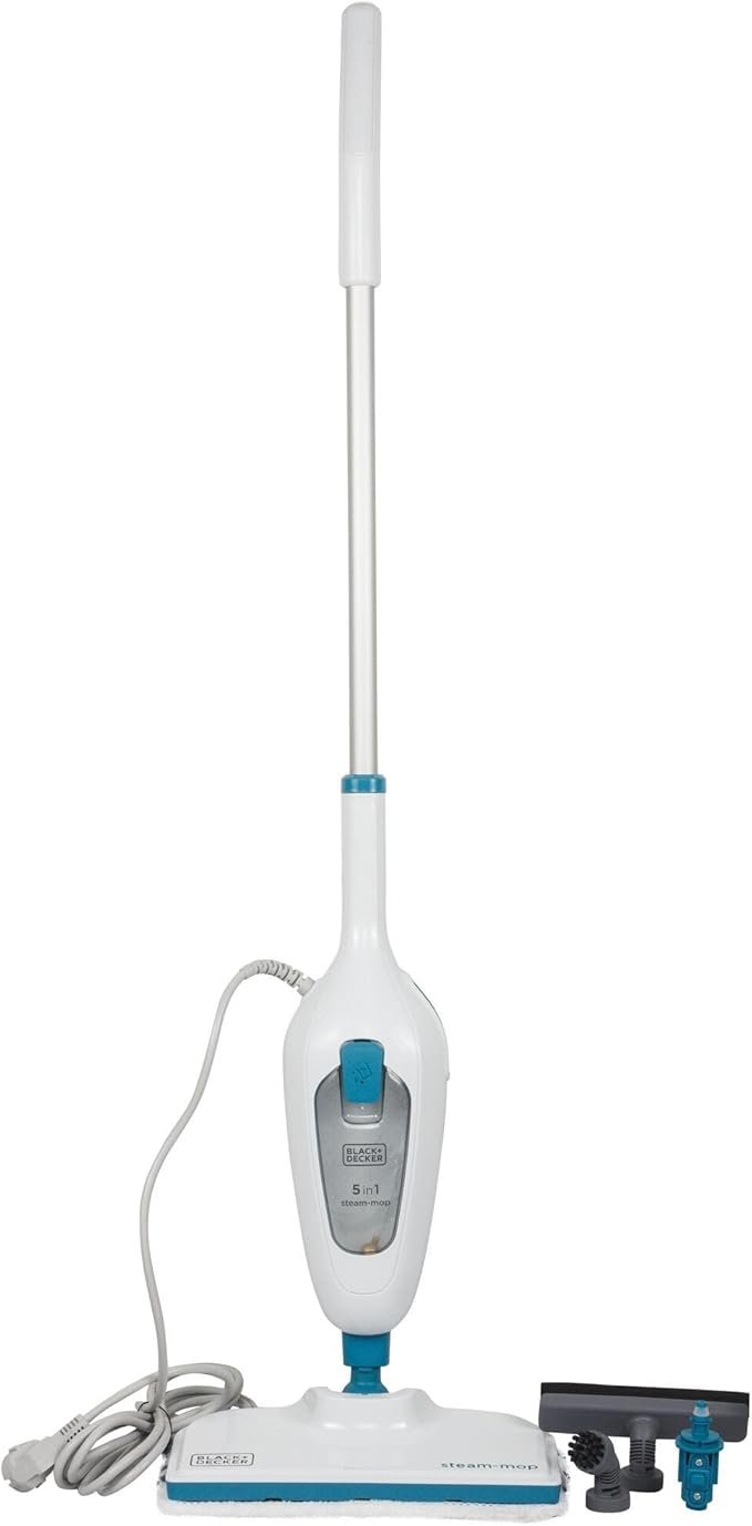 Fregona a vapor 5 en 1 para Suelos, Limpiador de Mano