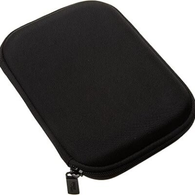 Funda de transporte negra dura para navegadores de 5 pulgadas