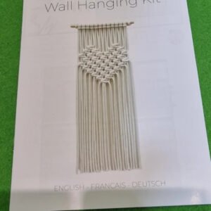 Kit de macramé para principiantes para colgar en la pared