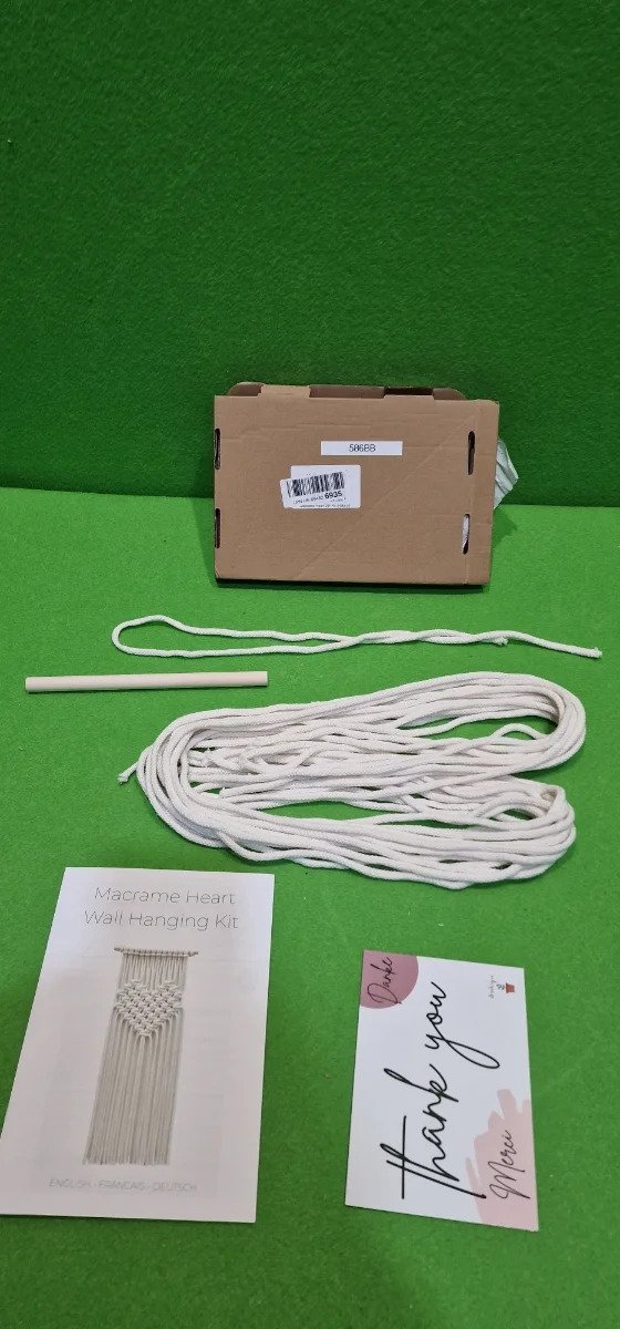 Kit de macramé para principiantes para colgar en la pared - Imagen 2
