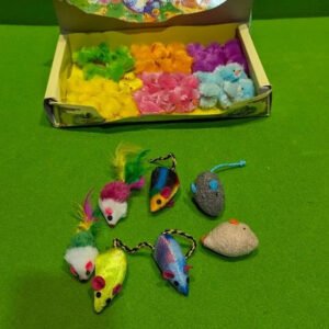 Pollitos de colores y ratoncitos