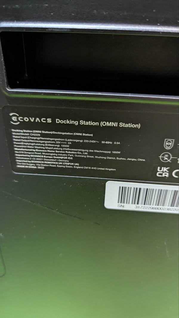 ECOVACS DEEBOT X2 OMNI Robot aspirador y fregasuelos - Imagen 14