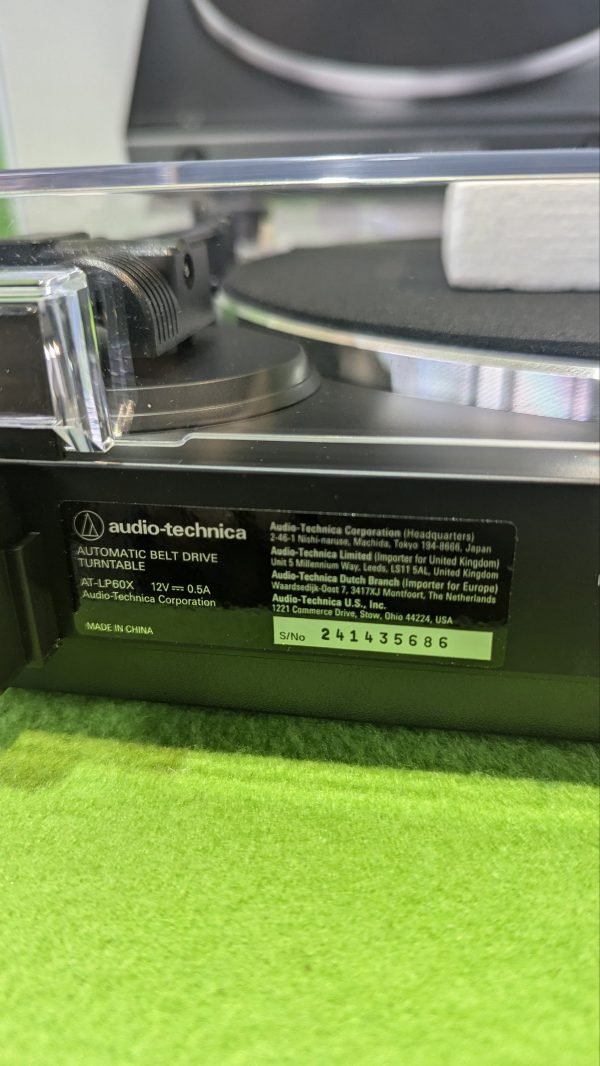 Audio-Technica LP60X Giradiscos Automático - Imagen 4