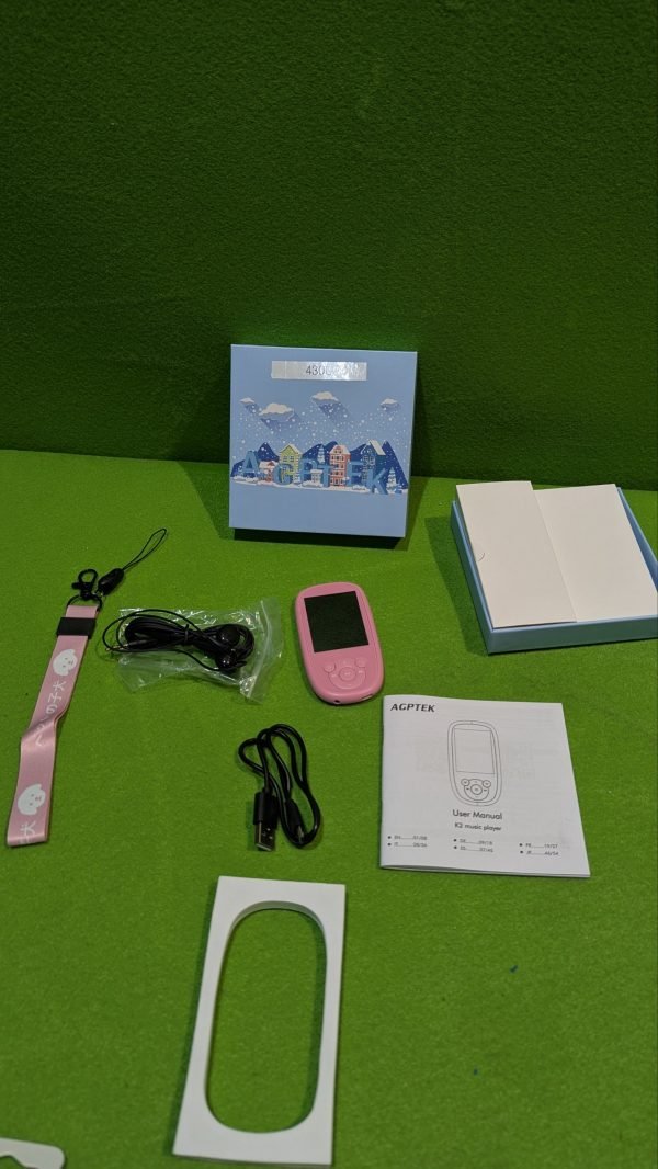 AGPTEK 2.4" Bluetooth 5.3 Reproductor MP3 para Niños - Imagen 2