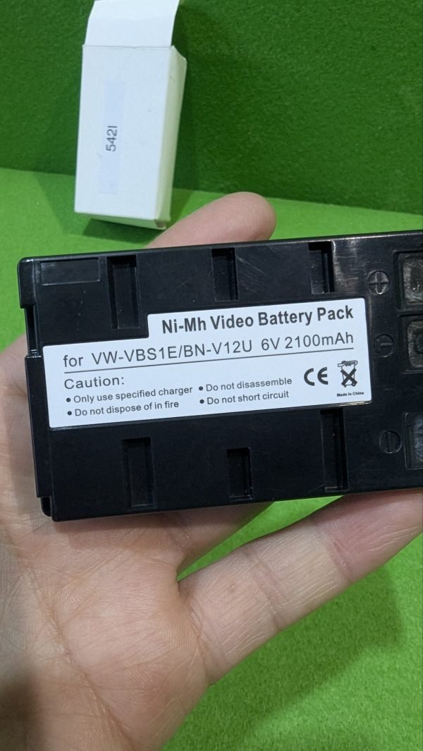 Amsahr Batería de repuesto para cámara y videocámara digital JVC BN: V12, V12U, V11U, V14U - Imagen 5