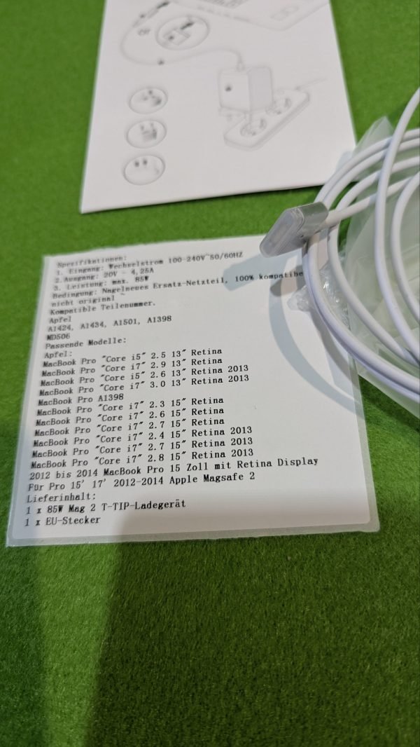 Adaptador Cargador compatible para Apple MacBook de 85W - Imagen 6