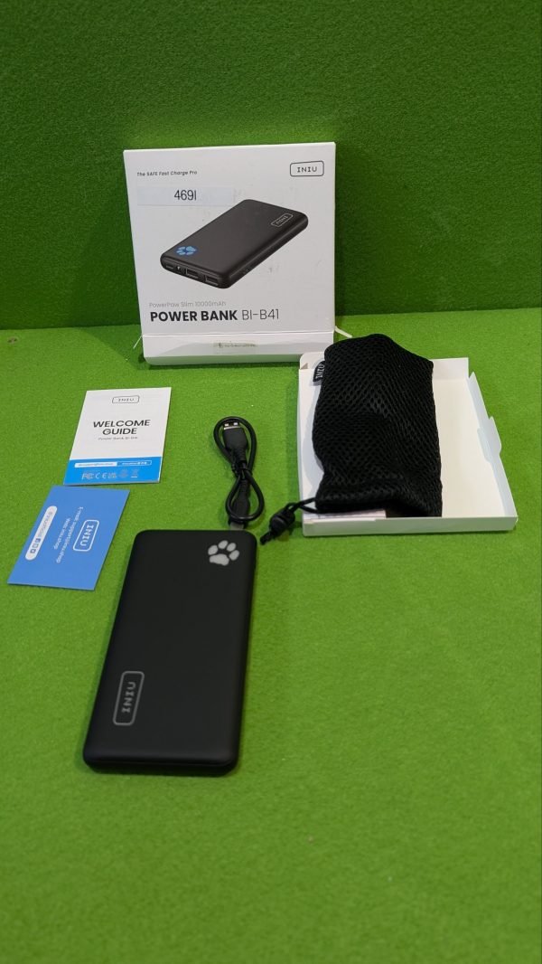 INIU Power Bank, Slimmest USB C Triple 3A - Imagen 2