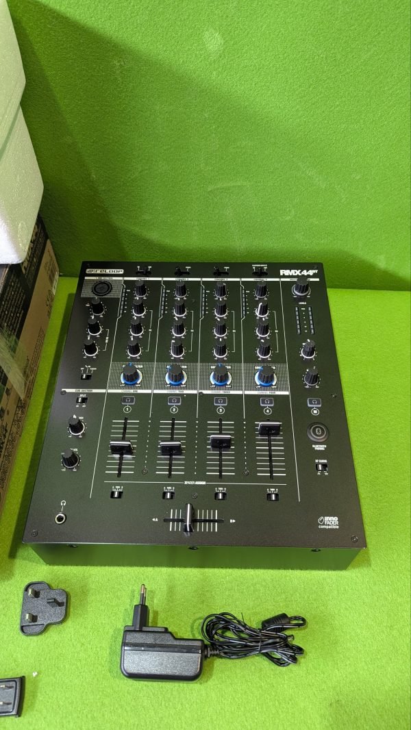Reloop AMS-RMX-44 BT Mezclador para DJ de club con 4 canales - Imagen 11