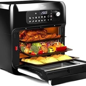 Freidora de Aire sin Aceite 10L Horno de Aire Caliente 1500W