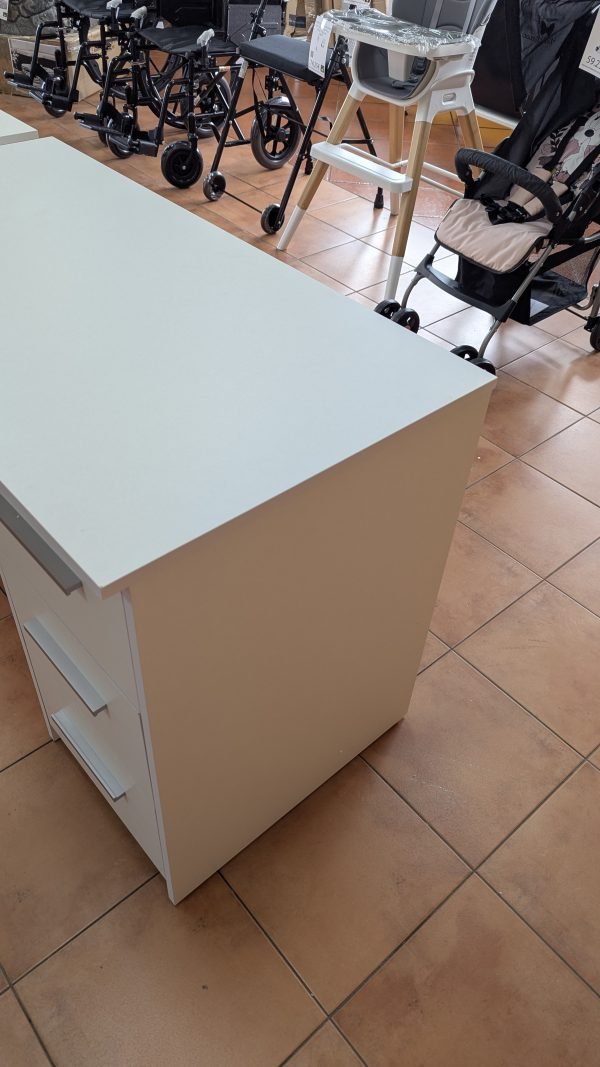 Escritorio moderno para oficina en casa con 3 cajones - Imagen 8