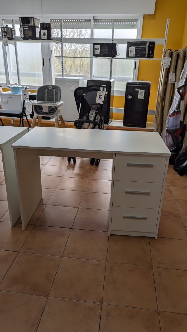 Escritorio moderno para oficina en casa con 3 cajones - Imagen 3