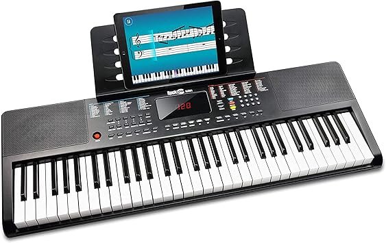 RockJam Teclado compacto de 61 teclas
