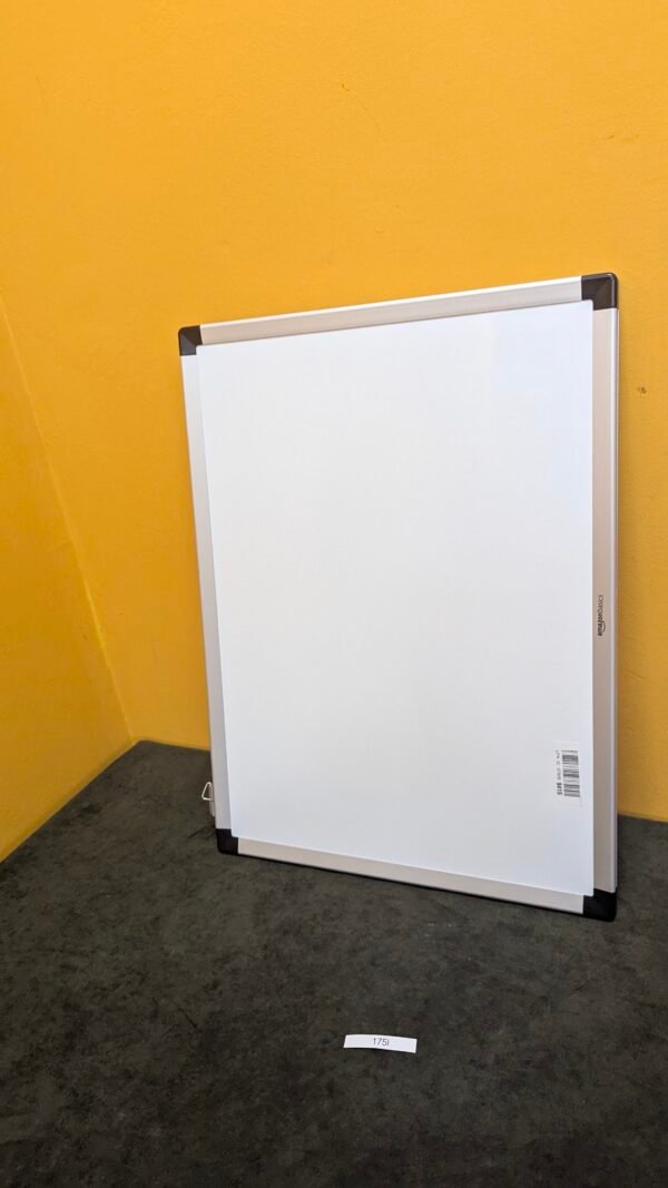 Pizarra blanca magnética con marco de aluminio, 60 cm x 45 cm - Imagen 3