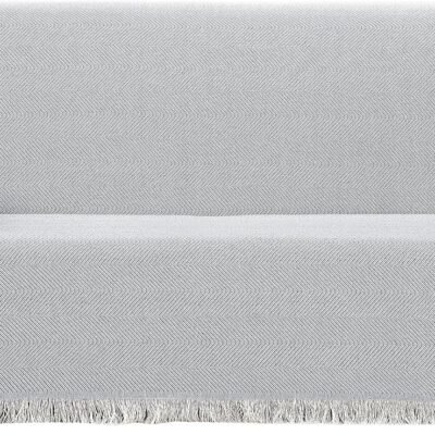 Martina Home Foulard Multiusos Espiga 180X260 Cm Crudo/Gris