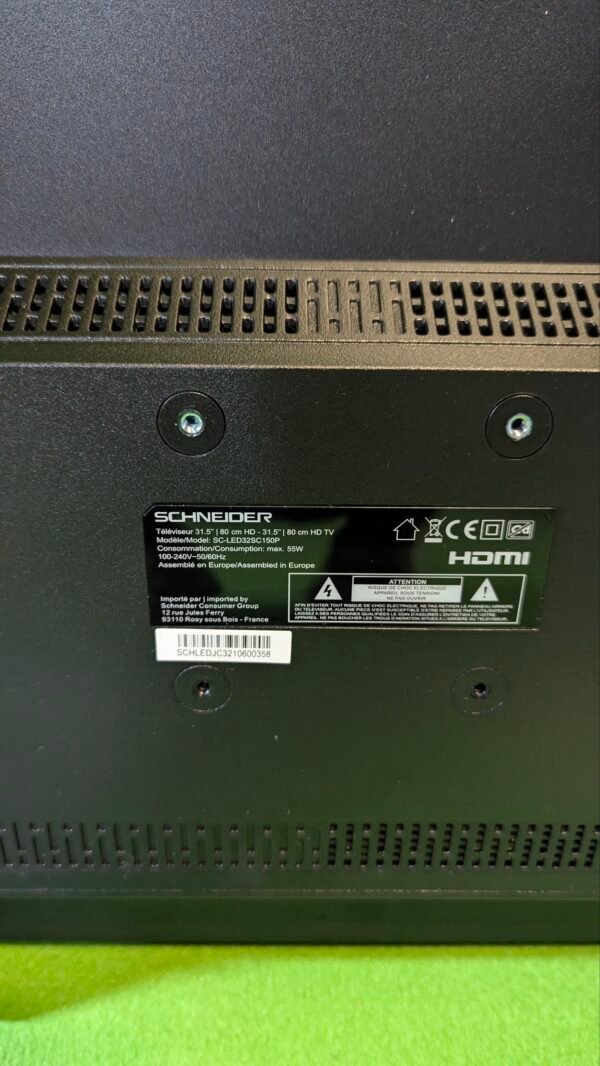 REPUESTOS SCHNEIDER 32SC150P - TV LED 32" - Imagen 6