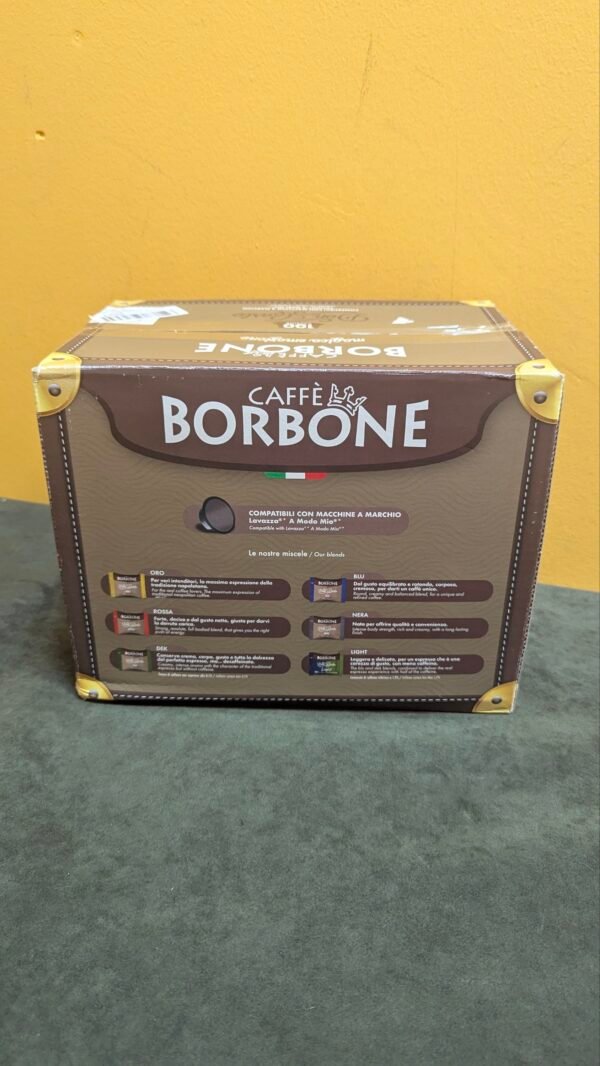 Caffè Borbone Don Carlo, Mezcla de Café Azul - 100 Cápsulas - Imagen 5