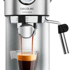 Cecotec Cafetera para Espressos y Cappuccino Cafelizzia 790 Steel Pro