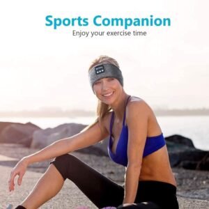 Auriculares para Dormir Auriculares inalámbricos con Banda para la Cabeza V5.0 Bluetooth