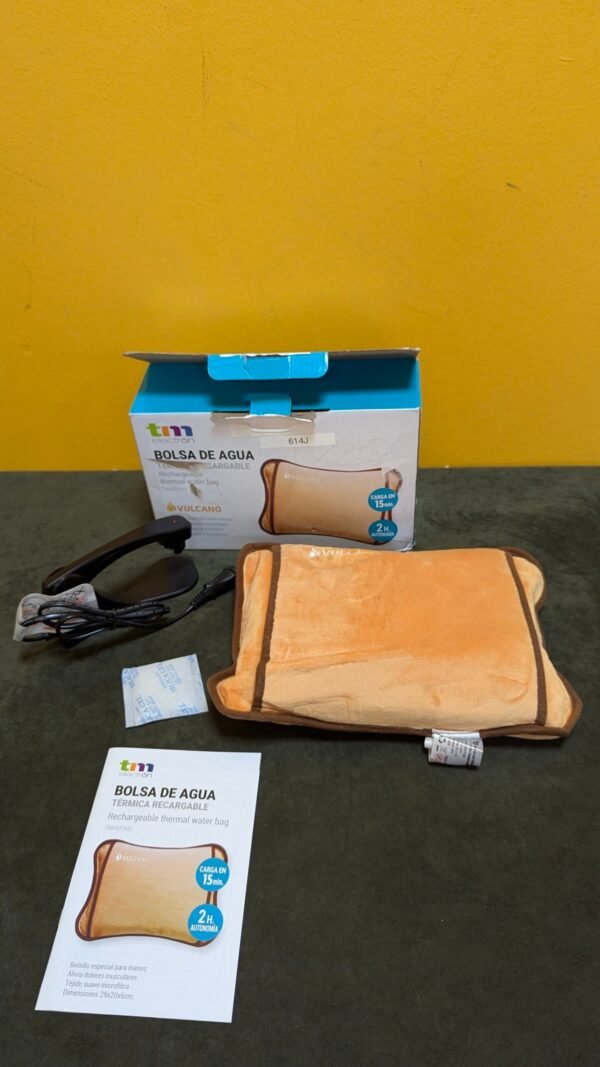 TM Electron Vulcano Bolsa De Agua Térmica Calefactable En 5 Minutos - Imagen 2