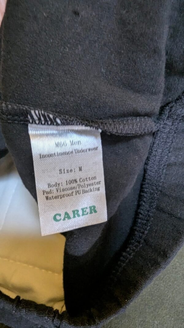 Calzoncillos para incontinencia Carer para hombre talla M - Imagen 6