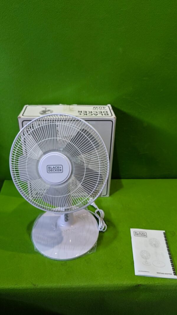 Black+Decker ventilador de sobremesa 3 velocidades - Imagen 2