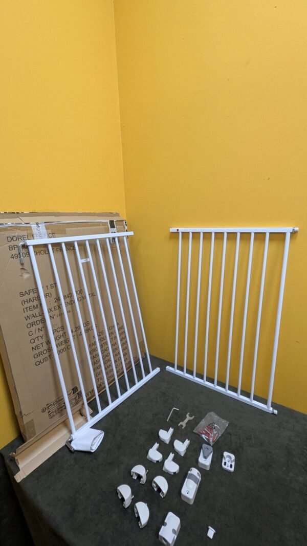 Safety 1st Wallfix Barrera de seguridad extensible para escaleras - Imagen 4