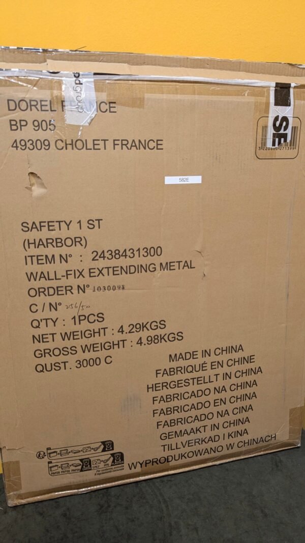 Safety 1st Wallfix Barrera de seguridad extensible para escaleras - Imagen 7