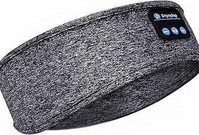 Auriculares para Dormir Auriculares inalámbricos con Banda para la Cabeza V5.0 Bluetooth