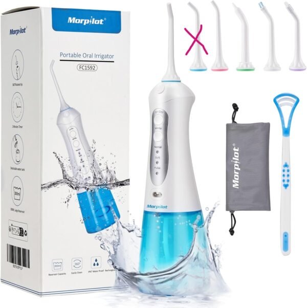 morpilot Batería Irrigador Dental Profesional Portátil 300m