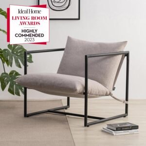 Zinus Aidan Grande Silla Sling 78x69x78 soporta hasta 120 kg