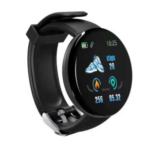 Reloj inteligente D18 para hombres y mujeres COLOR NEGRO