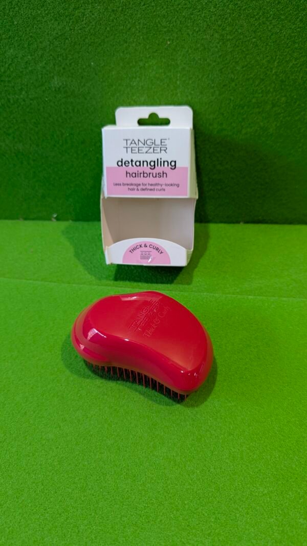 Tangle Teezer Thick & Curly cepillo pelo antitirones rojo - Imagen 2