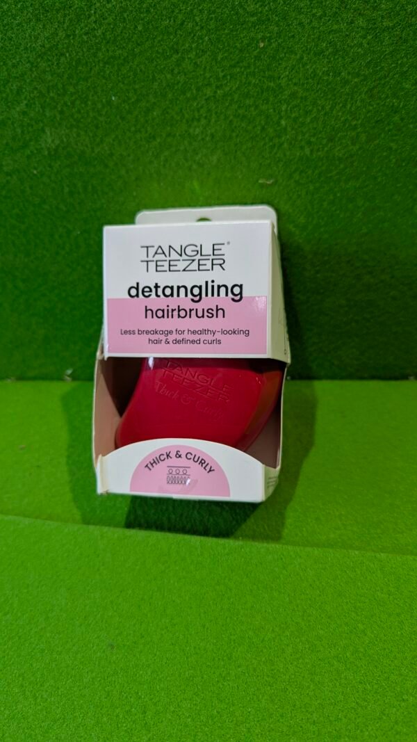 Tangle Teezer Thick & Curly cepillo pelo antitirones rojo - Imagen 5