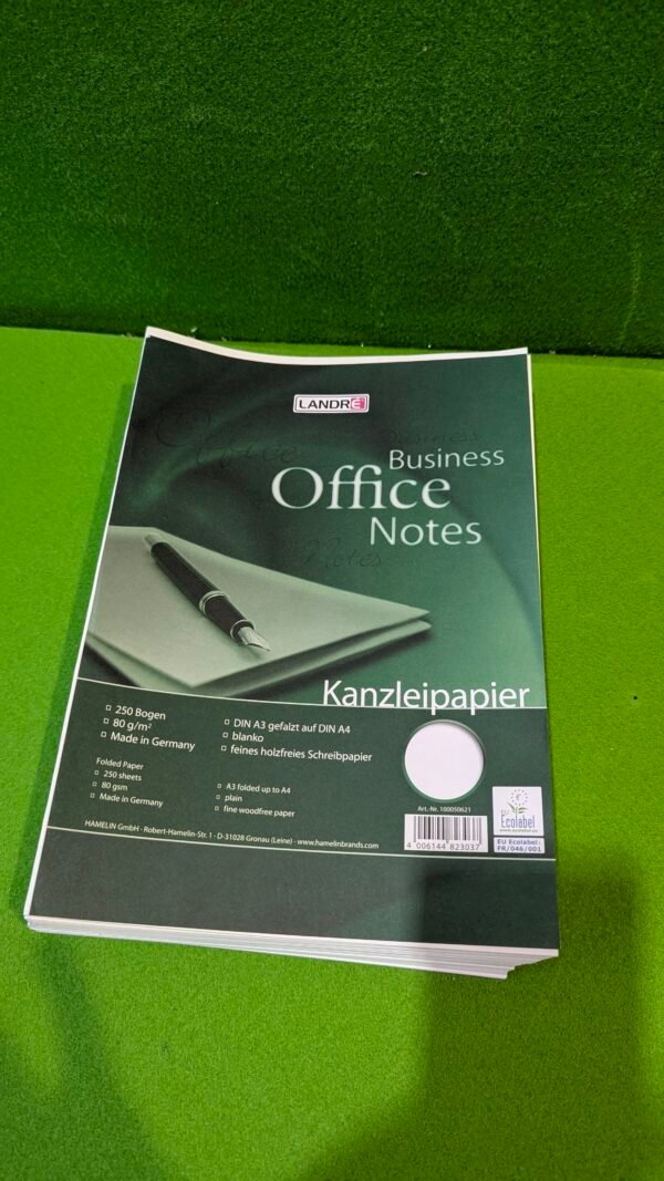 LANDRE 100050621 Papel de oficina 250 hojas A3 plegadas a A4 - Imagen 2