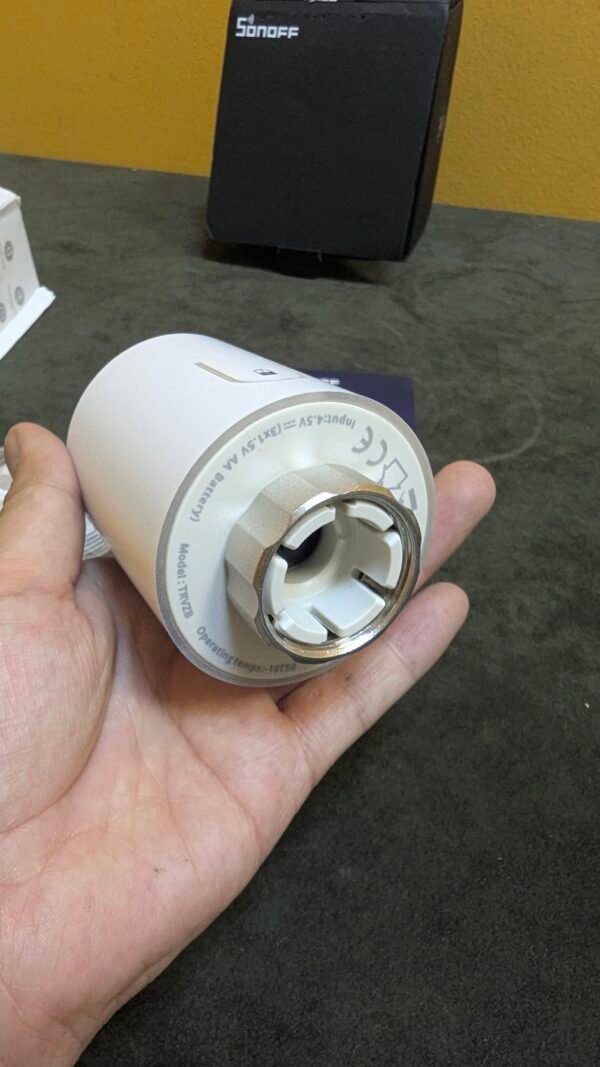 SONOFF Cabezal Termostático Inteligente Zigbee para Válvula Termostática de Radiador - Imagen 6