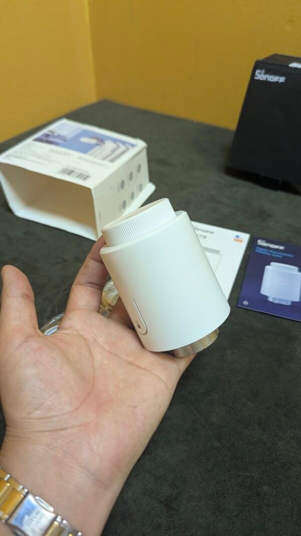 SONOFF Cabezal Termostático Inteligente Zigbee para Válvula Termostática de Radiador - Imagen 3