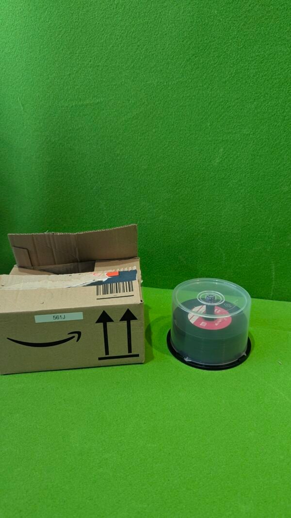 32 Discos CD en blanco DD-R de vinilo con fondo negro 52 x 700 mb 80m - Imagen 4