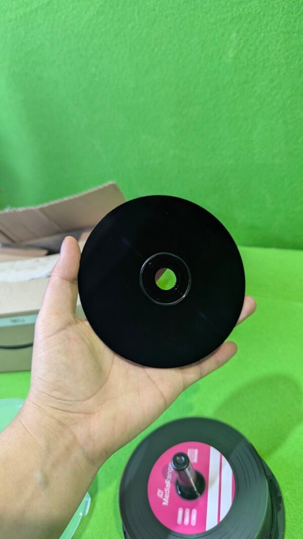 32 Discos CD en blanco DD-R de vinilo con fondo negro 52 x 700 mb 80m - Imagen 6