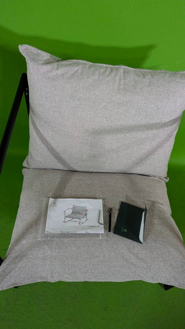 Zinus Aidan Grande Silla Sling 78x69x78 soporta hasta 120 kg - Imagen 11