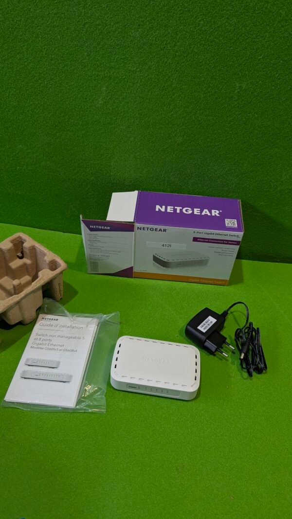 NETGEAR Switch Gigabit de 5 Puertos GS605-400PES - Imagen 2
